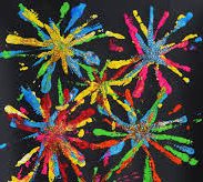 Easy Fireworks Craft