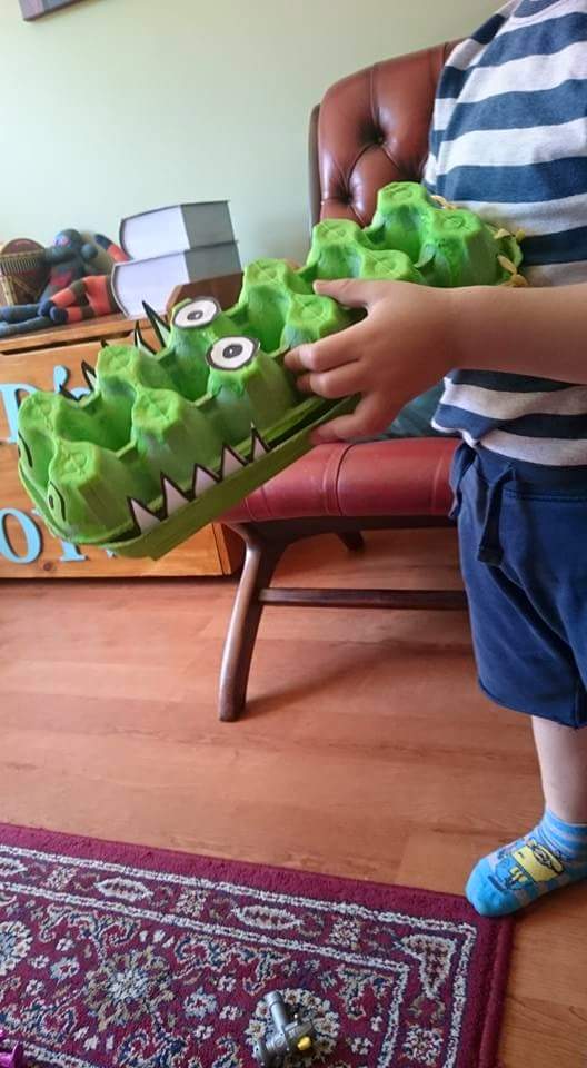 Egg Box Crocodile