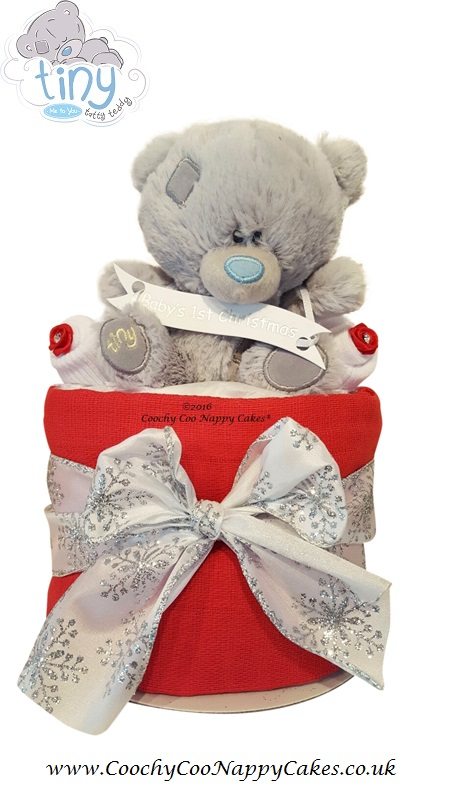 Mini Me to You Tatty Teddy Nappy Cake