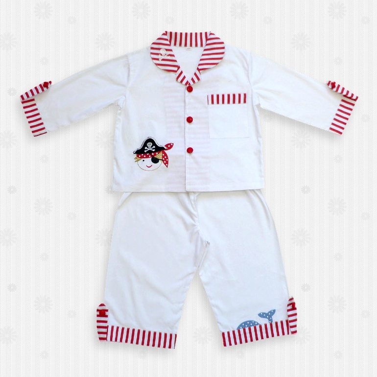 Children’s Pyjamas – Pirates by Powell Craft