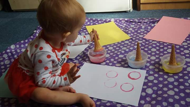 Icing Sugar Painting