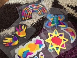 Stained glass windows