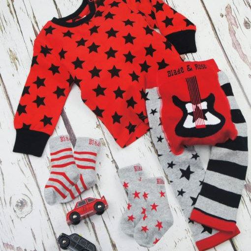 Blade and Rose Guitar Leggings