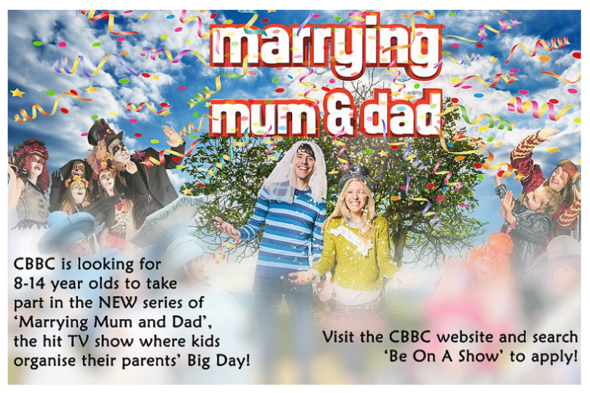 Be on CBBC – Marrying Mum & Dad returns for Series 8