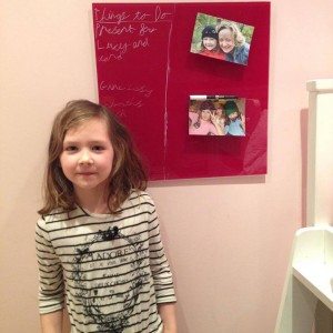 NAGA Magnetic Glass Noticeboard