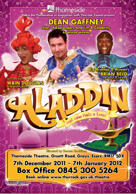 Aladdin, Thameside Theatre