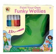 Paint your own Funky Wellies