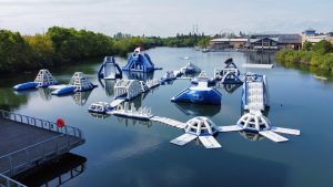 Aqua Park Lakeside - Aerial Shot - Essex Mums Review